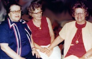Della James,  Margaret Roberson, and Hattie Roberson
